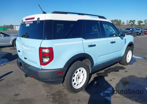 2023 Ford Bronco Sport Heritage z USA, uszkodzony, nr VIN 3FMCR9G63PRD62461